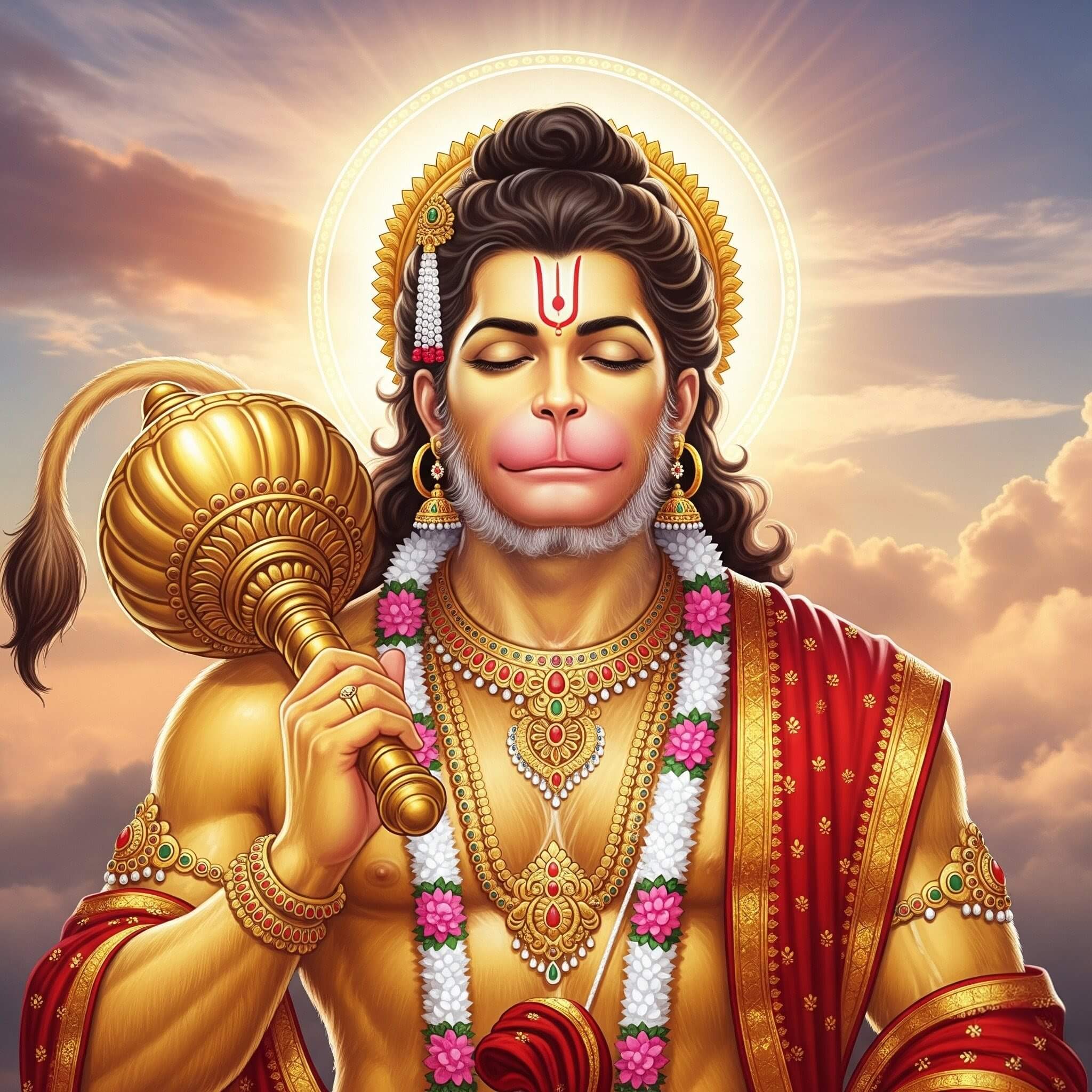 Lord Hanuman - Hanuman Gatha Chalisa Doha 6